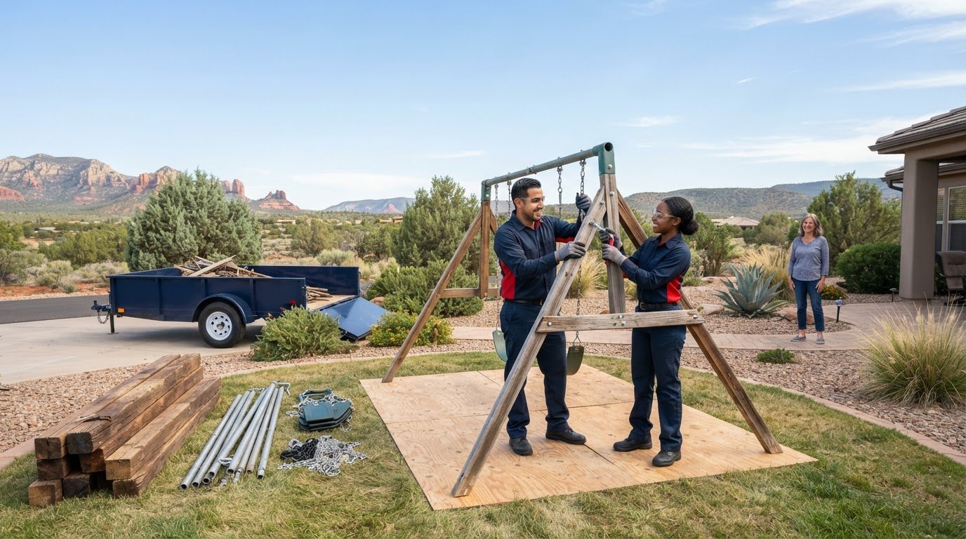 Swing Set Removal Service: A Safe, Stress-Free Backyard Clear-Out