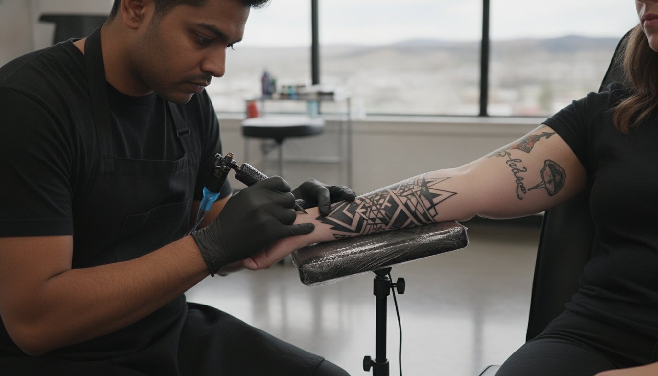 Symbolic Blackwork Tattoos in Denver: Turning Meaning into Bold Art