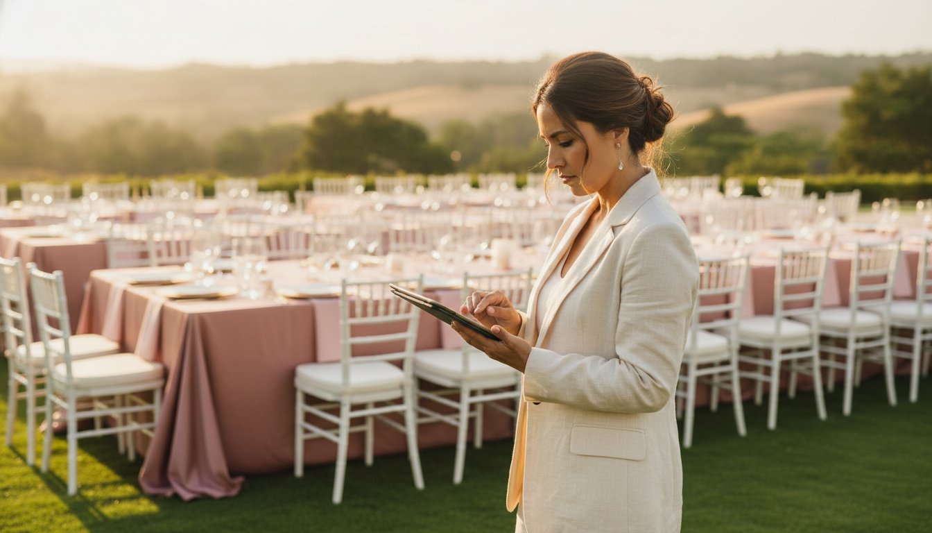 Table and Chair Rentals Clovis CA: Estimating Your Guest Count