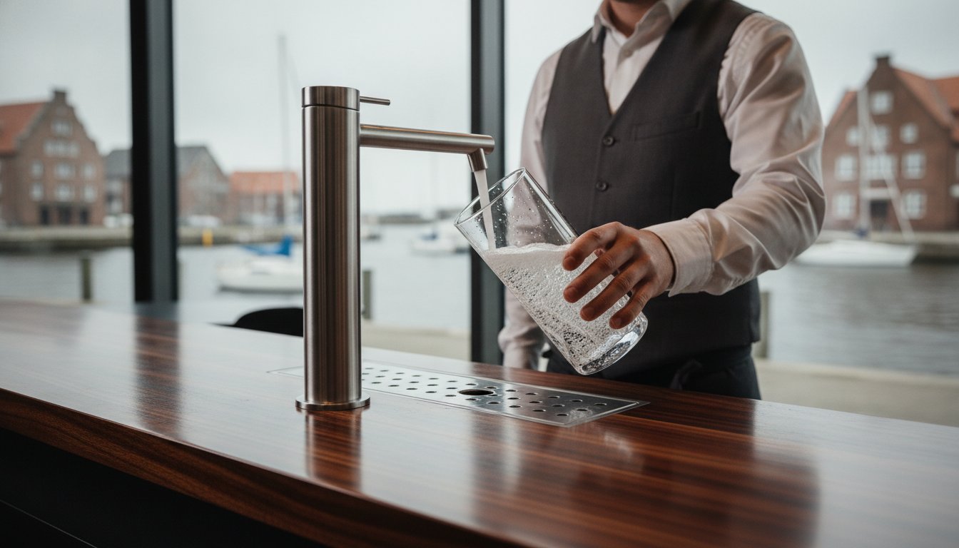 Tafelwasseranlage Gastronomie: Der ultimative Guide für Planung, Profit und Hygiene 2026