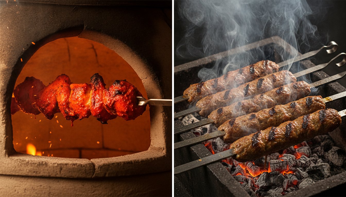 Tandoori vs. Live Grill: Understanding the Art of the Indian Sizzle
