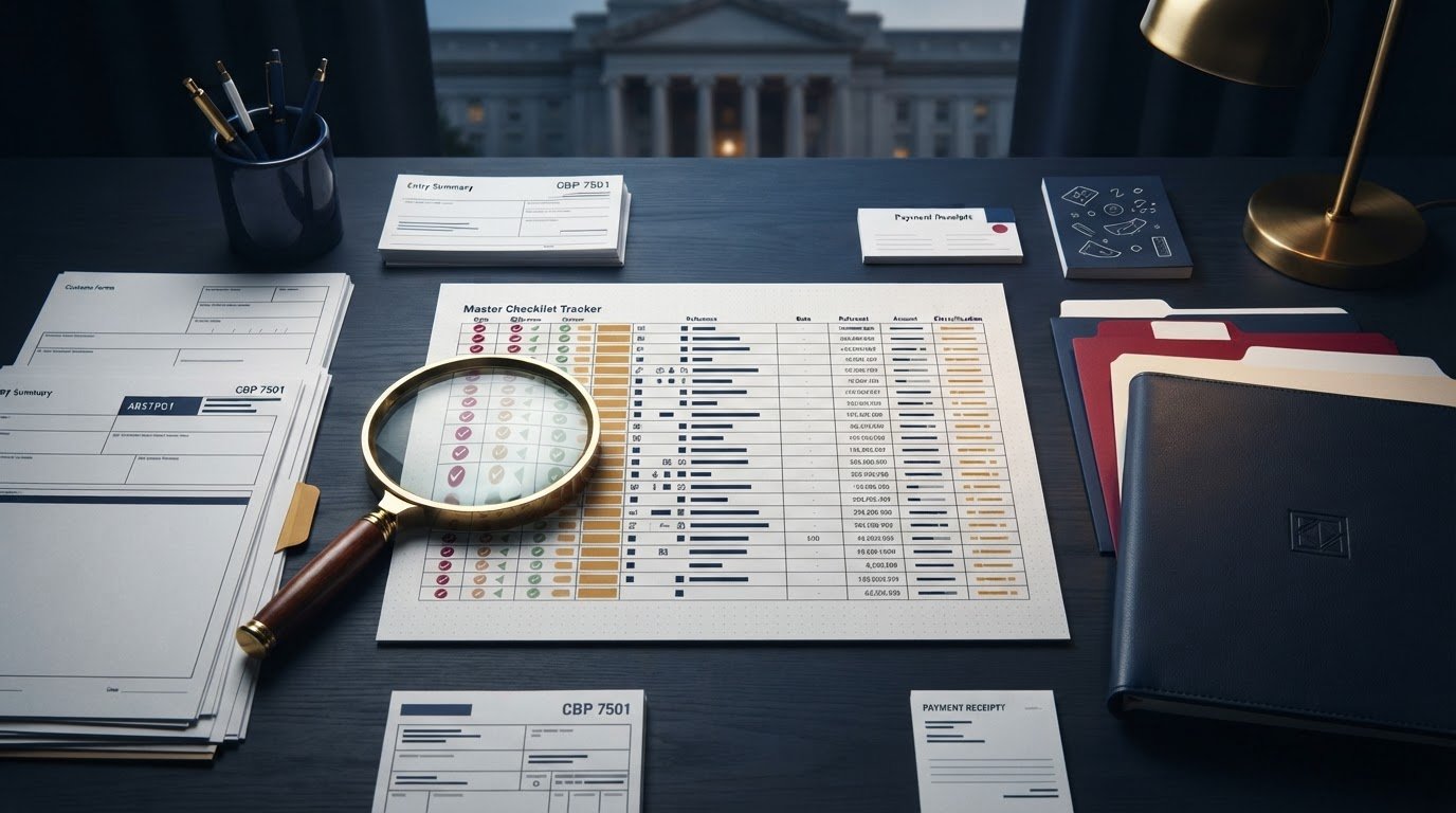 Tariff Refund Claim Checklist: Get Your IEEPA Claim Records Ready