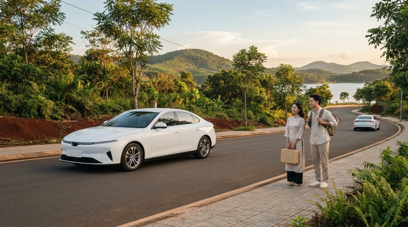 Taxi điện Gia Lai: Xem giá cước, cách gọi xe và khu vực phục vụ
