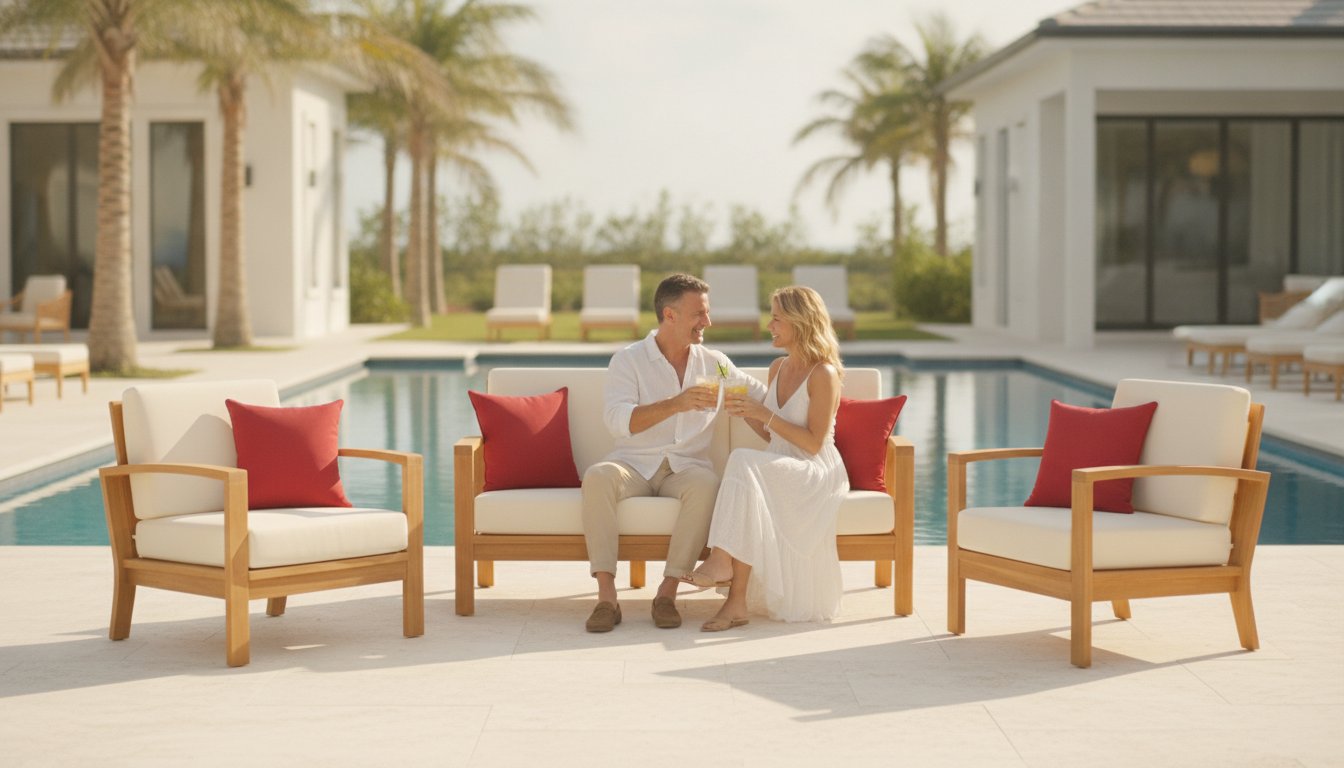 Teak Patio Furniture in Naples FL: The Ultimate Coastal Durability Guide