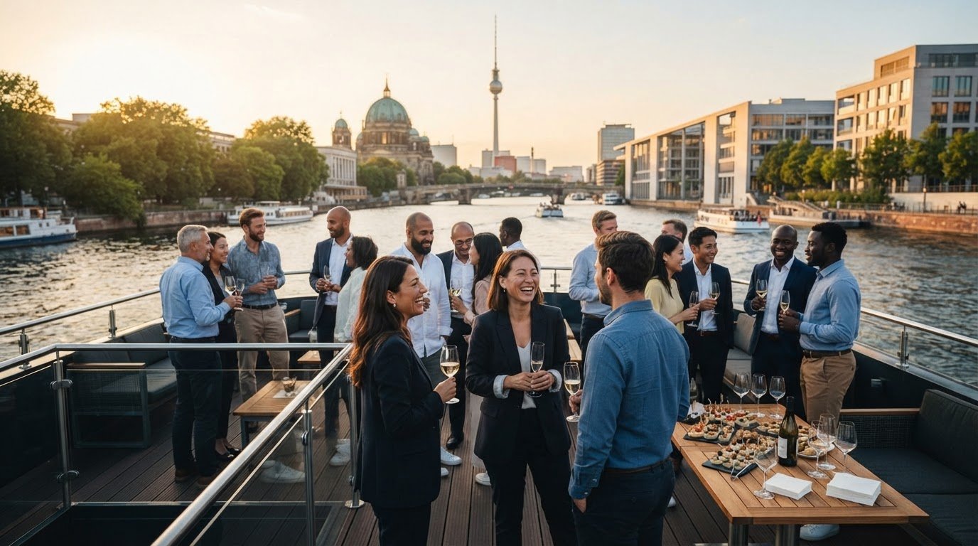 Teamevent auf dem Schiff in Berlin planen: So wird euer Teamtag unvergesslich