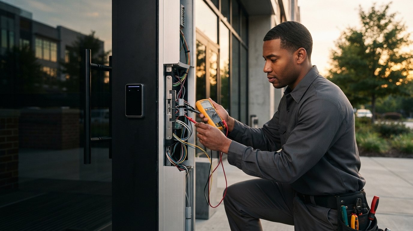 Technical Standards for Electronic Door Lock Installation in 2026
