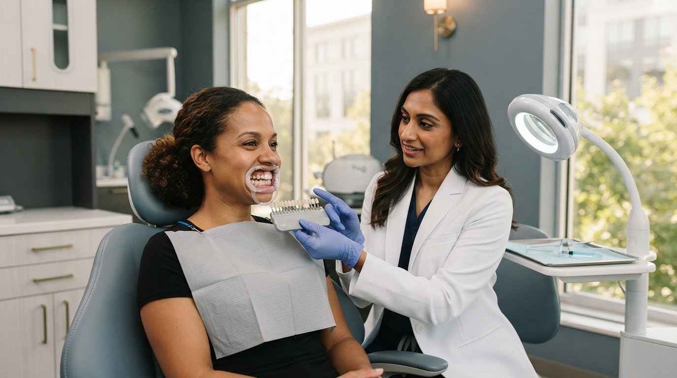 Teeth Whitening for Sensitive Teeth in Arlington: A Specialist’s Approach