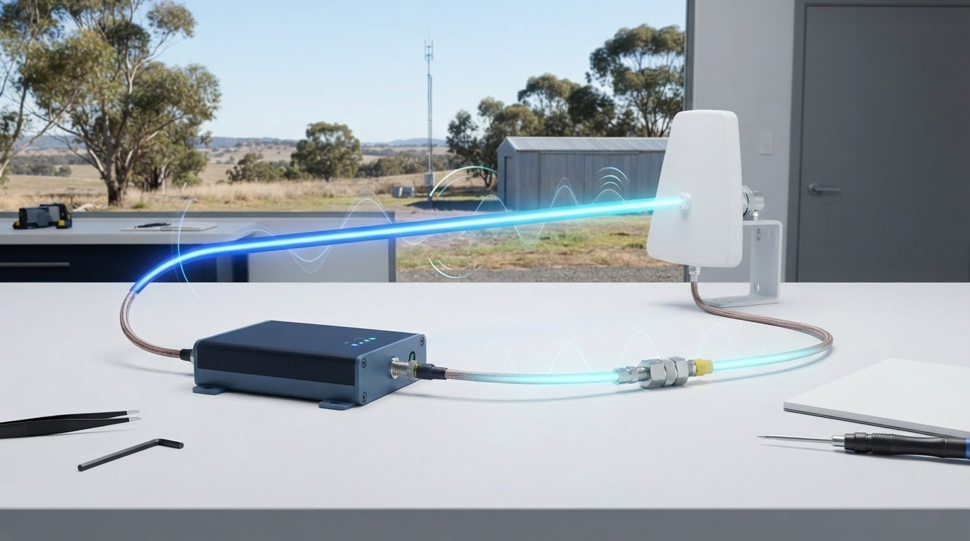 Telstra GO Repeater Input Signal Too Strong? When an Attenuator May Help