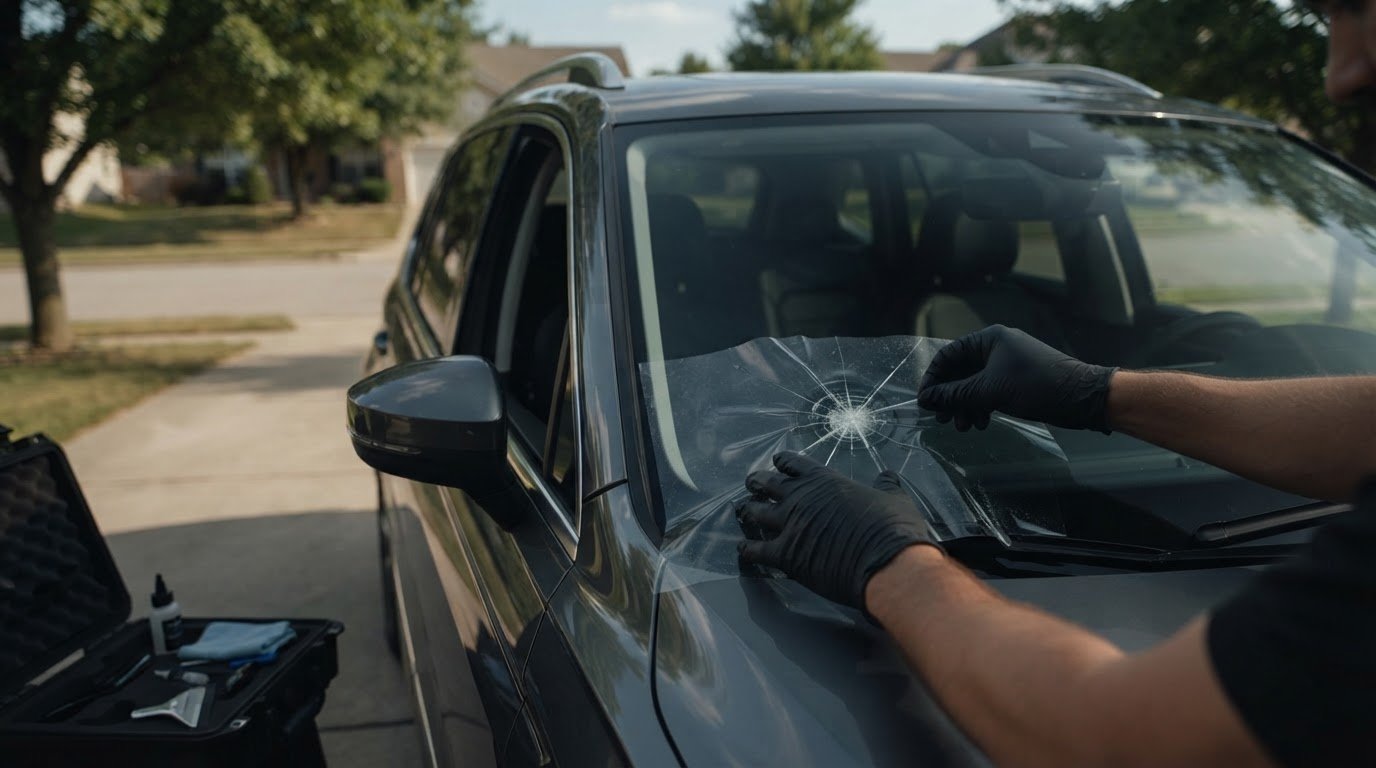 Temporary Fix for a Cracked Windshield: Safe Steps Until Repair