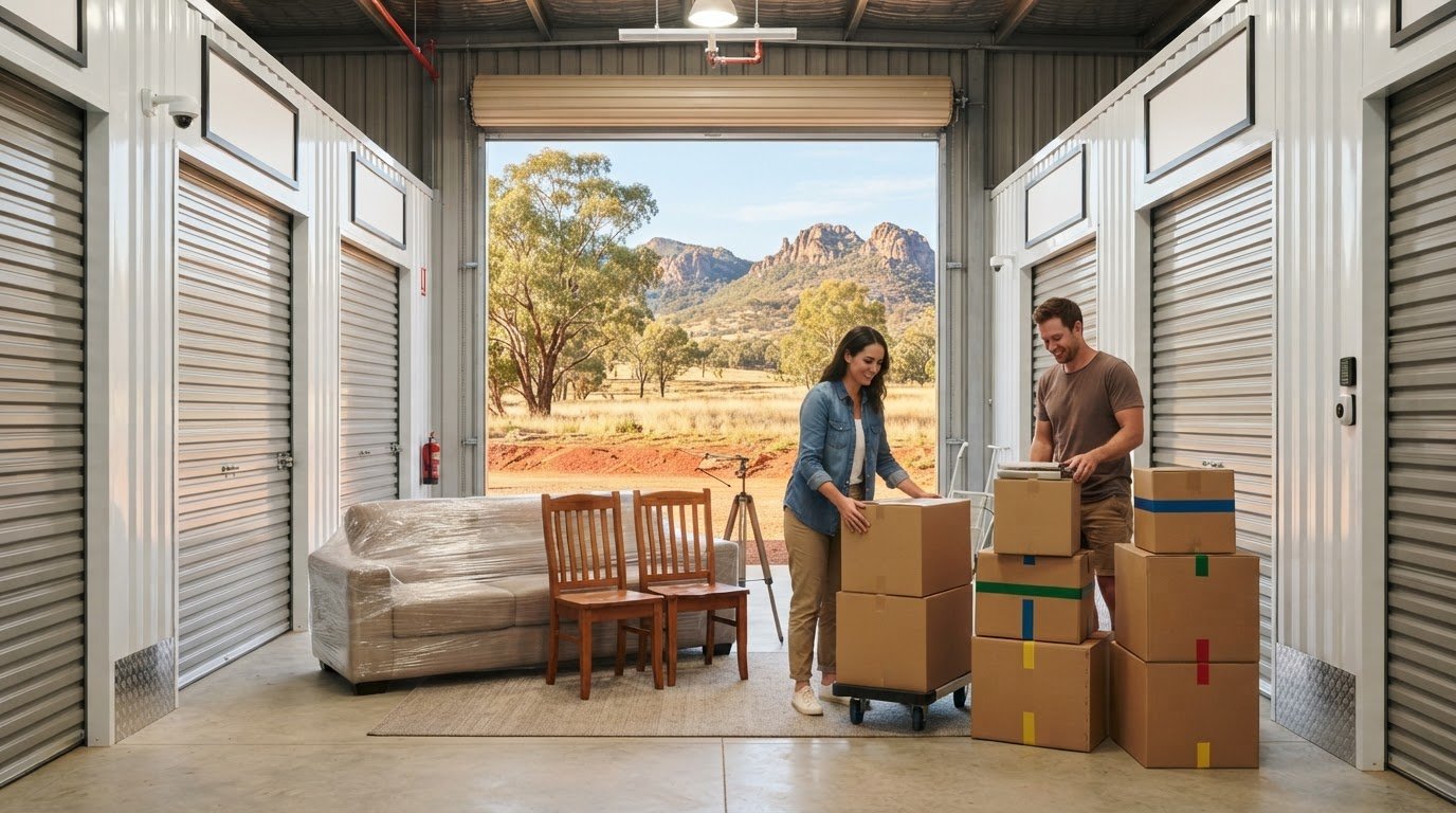 Temporary Storage for Moving House in Coonabarabran