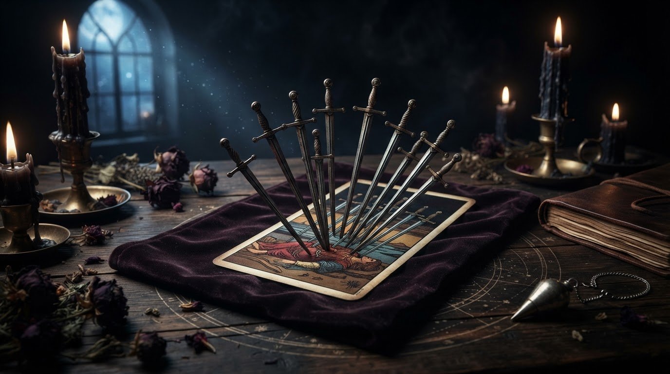 Ten of Swords as Feelings: What This Tarot Card Reveals