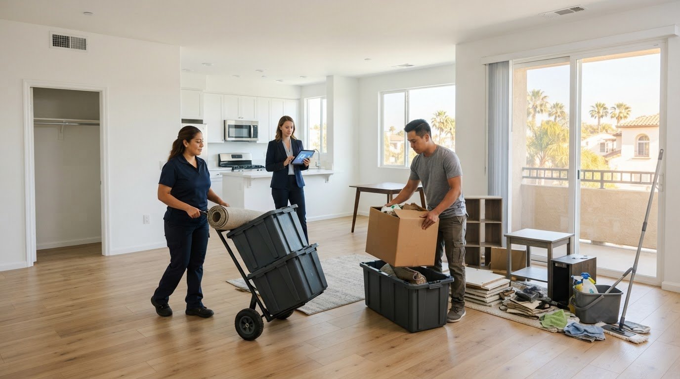 Tenant Move-Out Cleanout: What Gets Removed and What Happens Next?