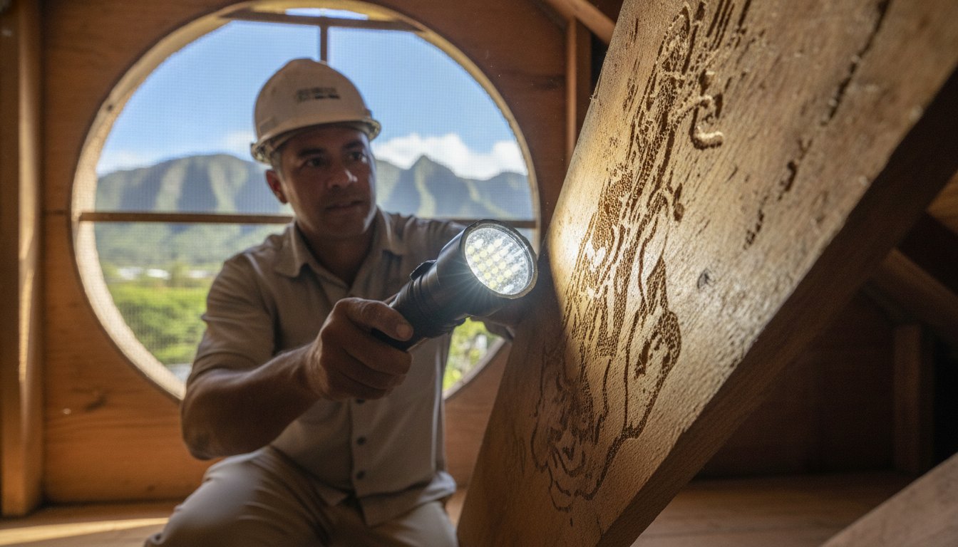 Termite Damage to Roofs on Oahu: A Homeowner’s Guide to Inspection and Repair