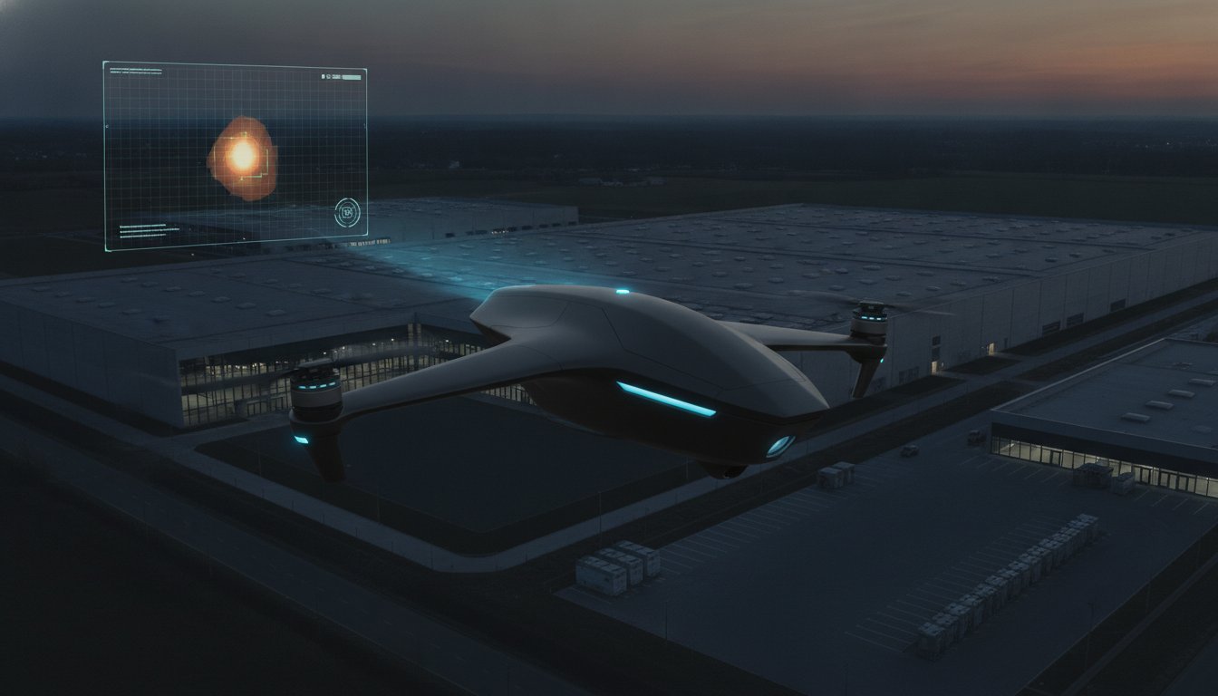 Terreinbewaking met drones: de toekomst van proactieve beveiliging op grote sites