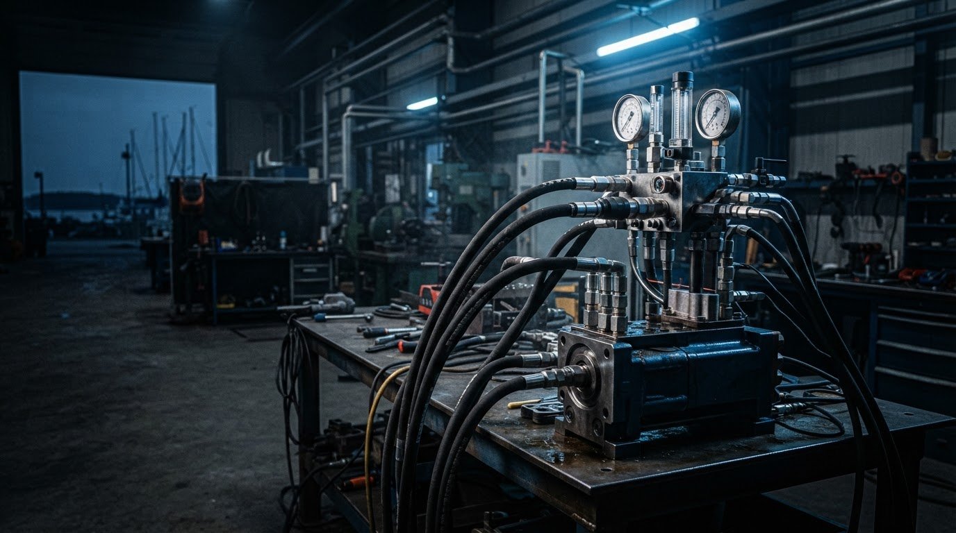 Testowanie pomp hydraulicznych: jak przebiega próba na stacji?