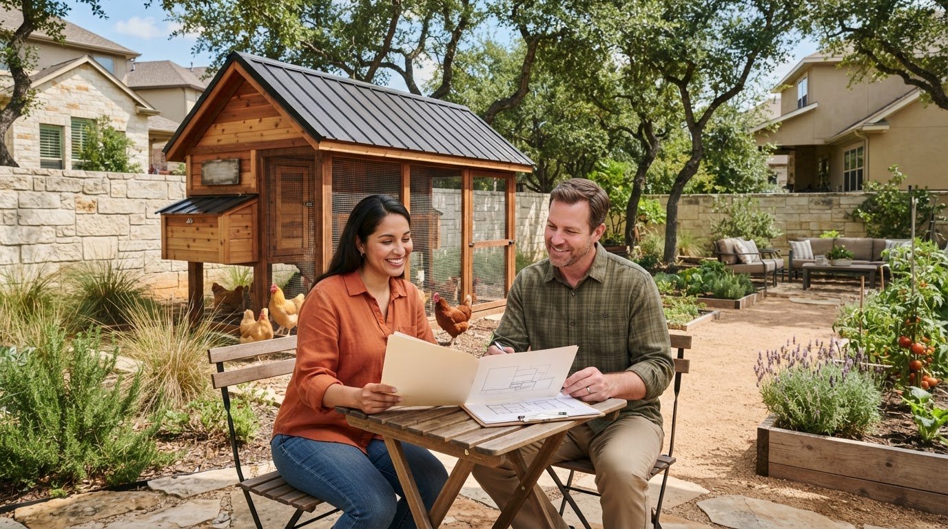 Texas HOA Chicken Rules: How to Get Approval for Backyard Chickens