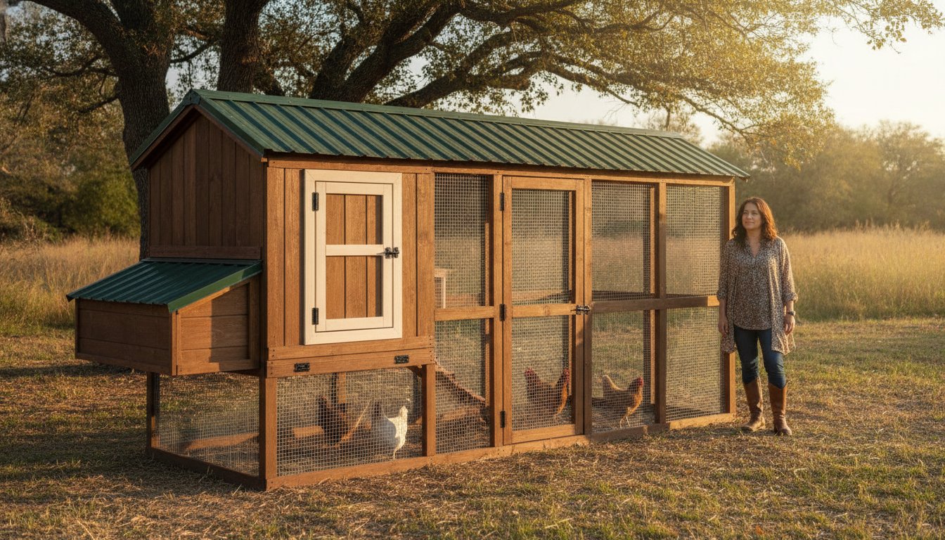 Texas Walk-In Chicken Coops: 2026 Handcrafted Buying Guide