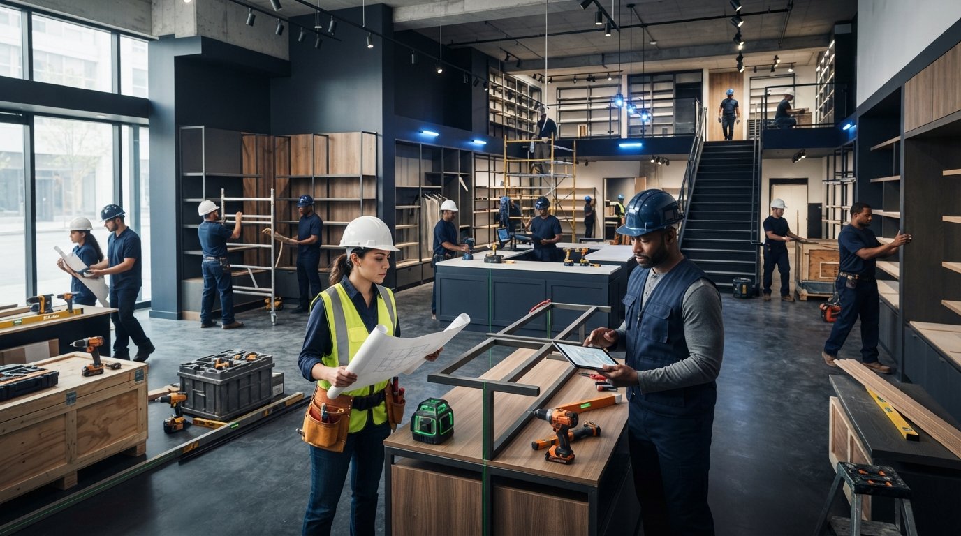 The 2026 Guide to Retail Fixture and Millwork Installation: Coordination and Execution