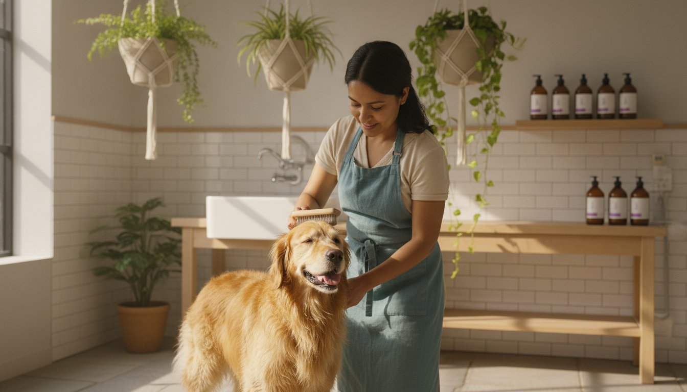 The Art of the Dog Bath and Brush in Lisle: A Holistic Wellness Ritual