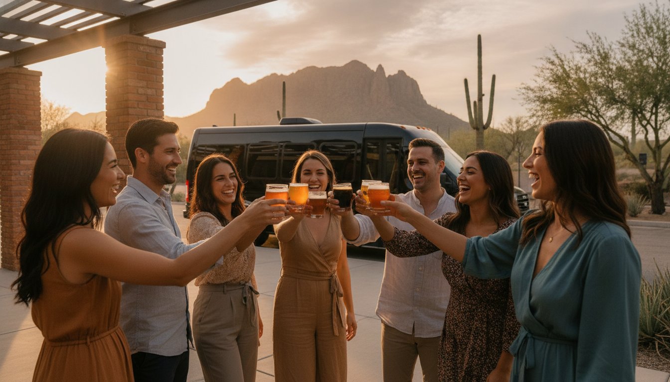 The Best Phoenix Brewery Tour Transportation: Sip, Socialize, and Stay Safe in 2026