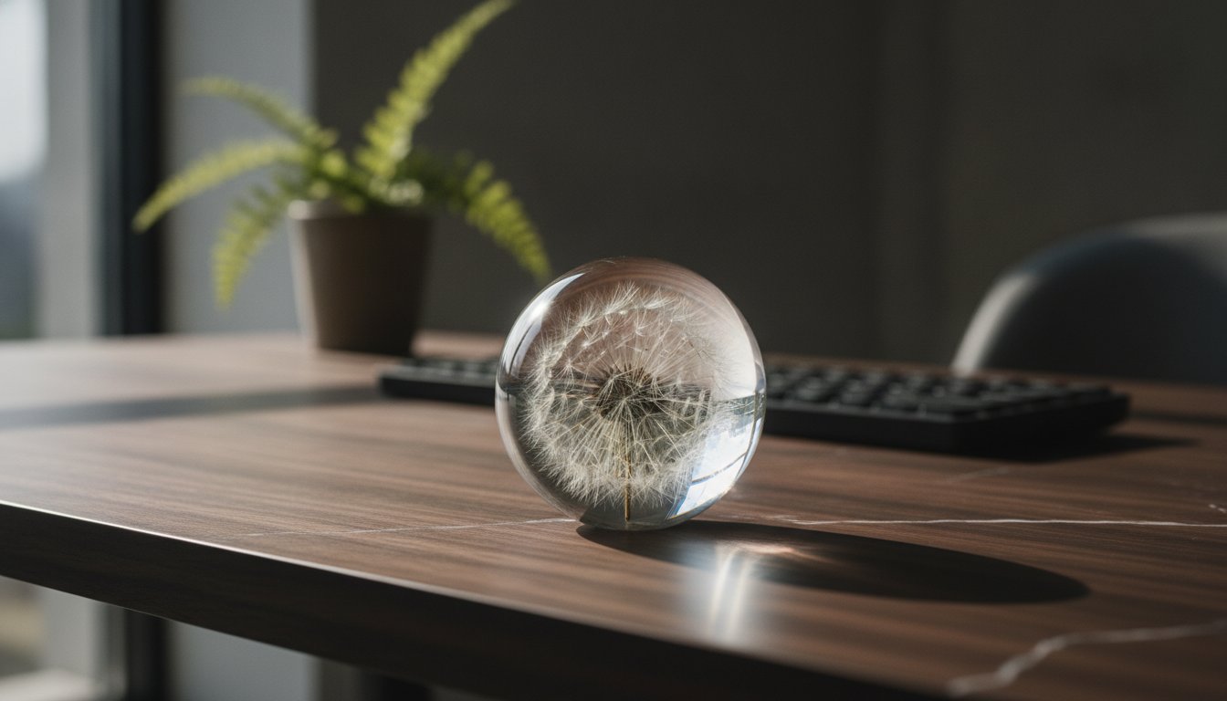 The Botanical Desk Accessory: Curating Serenity in the Modern Workspace