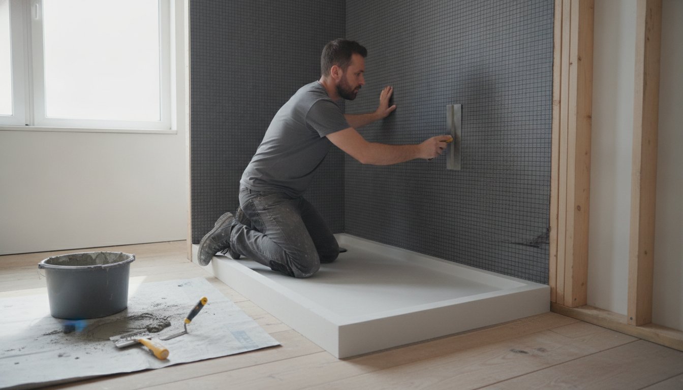 The Complete Guide to Walk-In Shower Waterproofing Kits: Professional Installation & Selection
