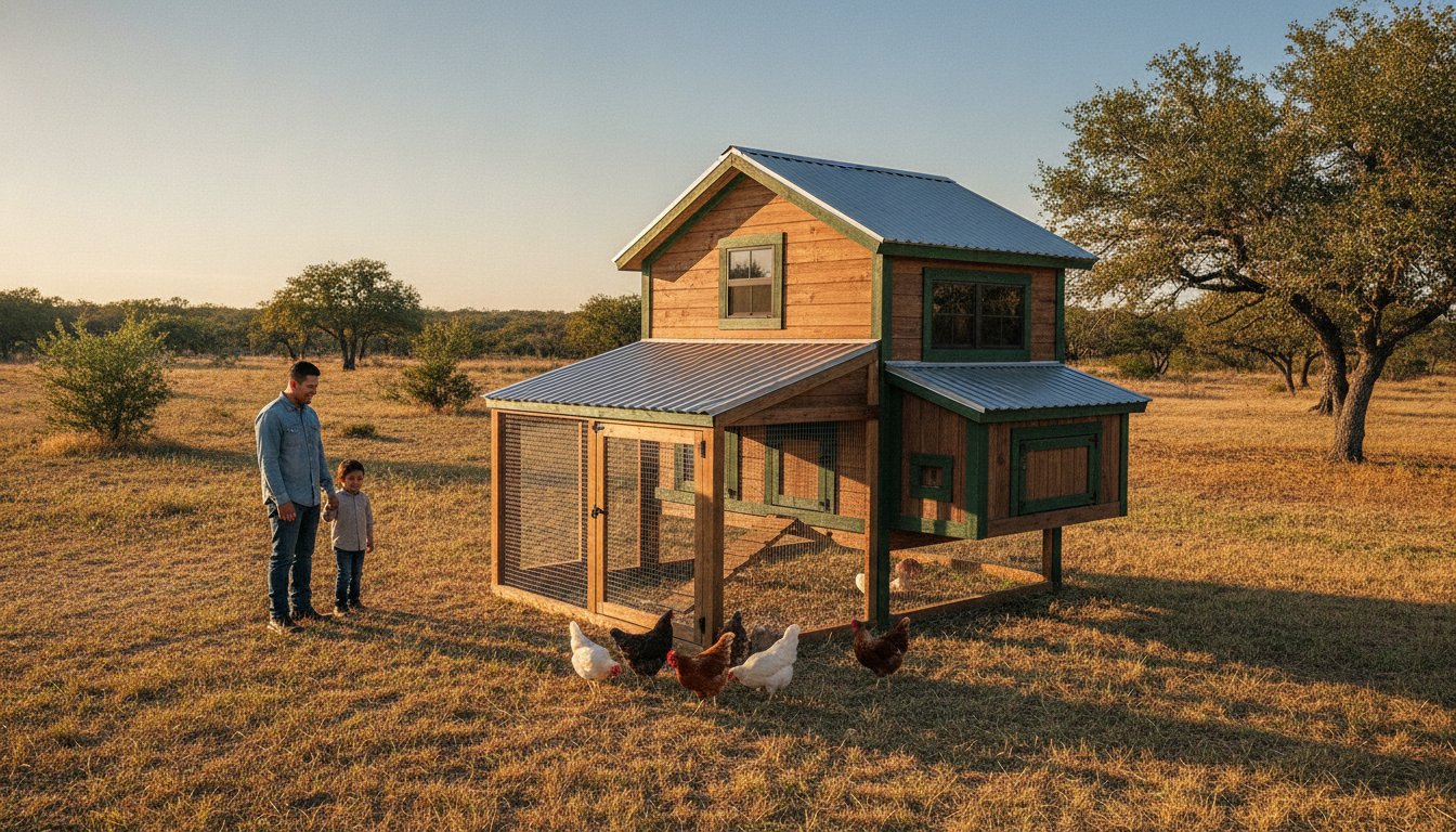 The Essential Guide to Choosing a Farm Chicken Coop in Texas (2026)