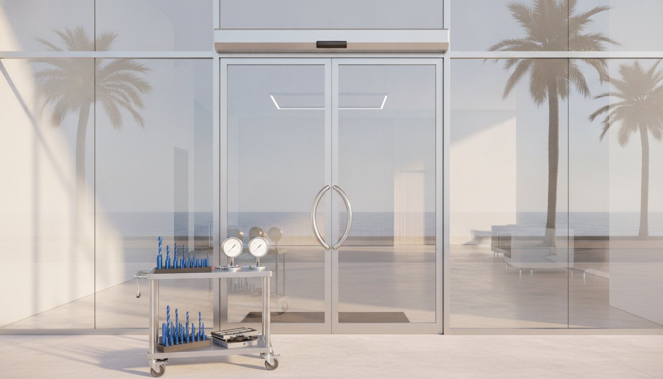 The Essential Locksmith Tools for Commercial Door Closer Installation in Naples