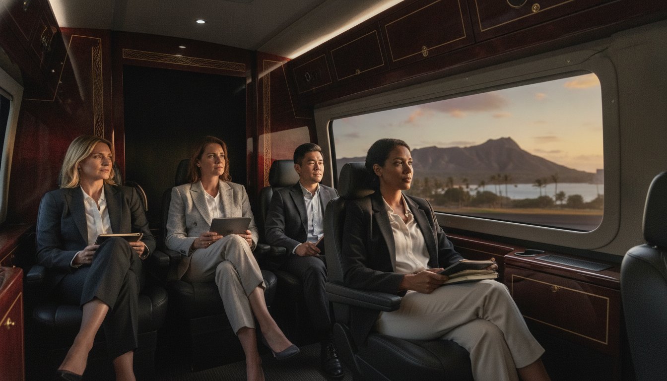 The Executive Guide to Oahu Corporate Retreat Transportation