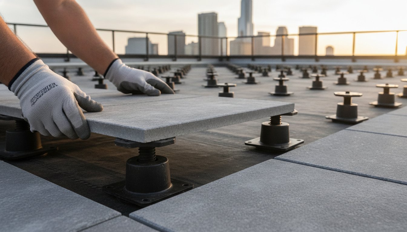 The Professional Guide to Adjustable Paver Spacers and Pedestal Systems