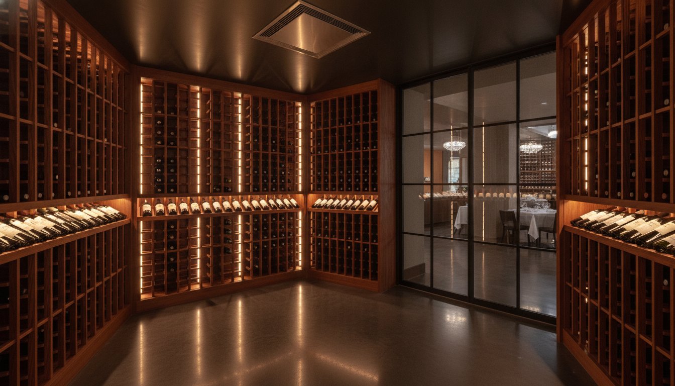 The Professional Guide to Commercial Wine Cellar Refrigeration Systems