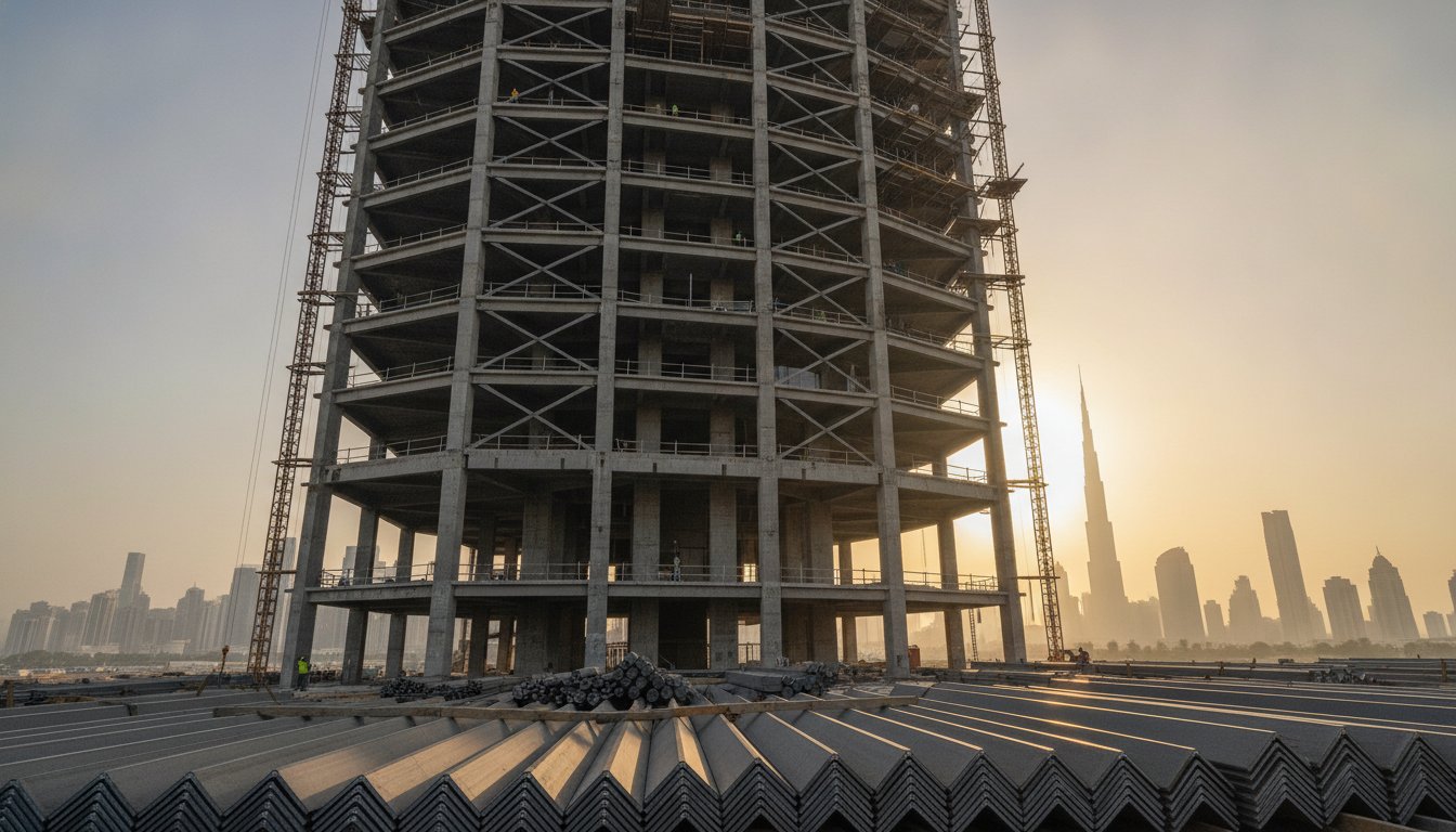 The Professional Guide to Steel Angle Supply in the UAE: Standards, Applications, and Procurement