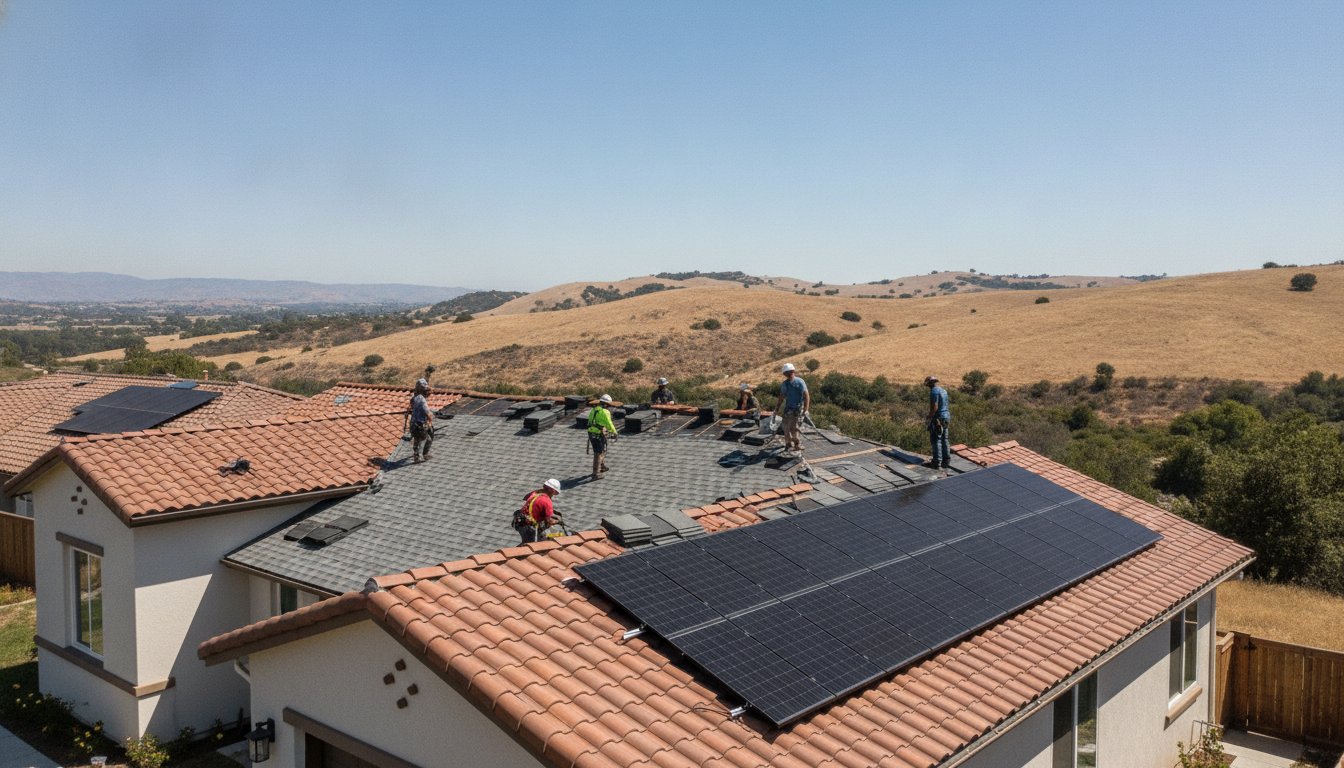 The Strategic Advantage: Benefits of Using One Contractor for Roofing and Solar in SoCal