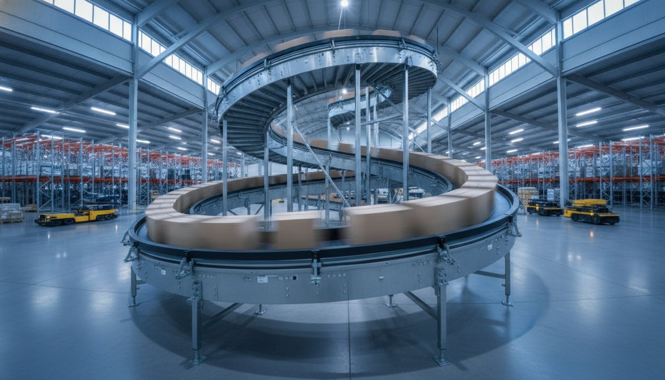 The Strategic Guide to Spiral Conveyor Systems in Modern Warehouse Automation