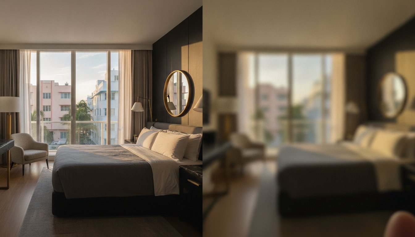 The True Cost of Bad Hotel Photography: Why Mediocre Imagery is Your Most Expensive Liability