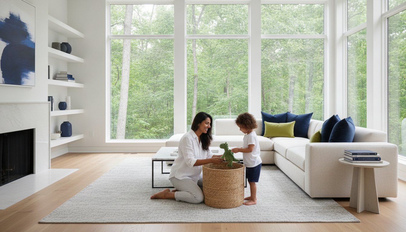 The Ultimate Checklist: How to Keep a House Clean for Showings with Kids in Sterling