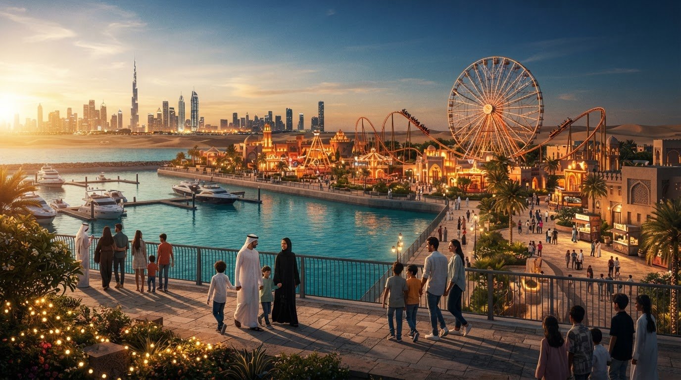 Theme parks & attraction sites across UAE