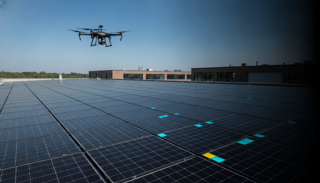 Thermografie zonnepanelen rapportage: van ruwe data naar maximaal rendement