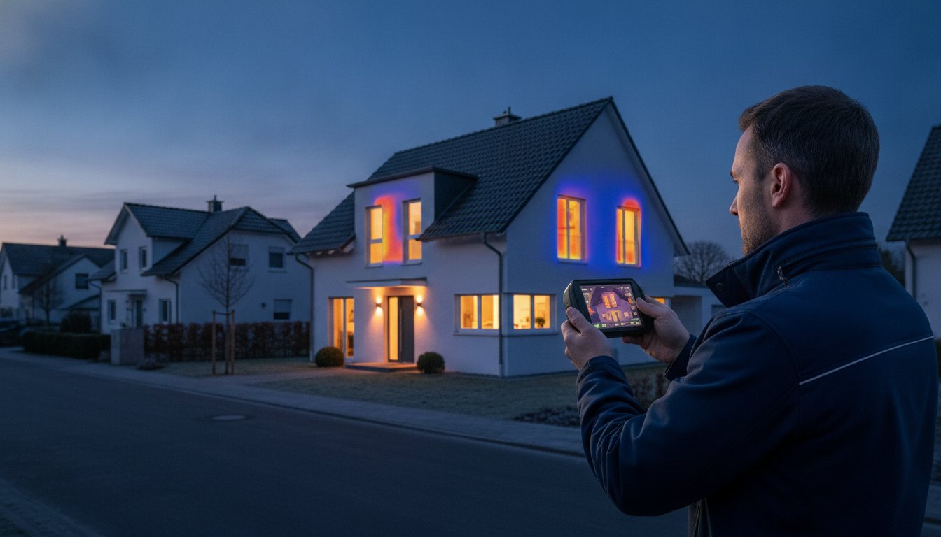 Thermographie Gebäude Kassel: Wärmeverluste präzise erkennen & Sanierung planen