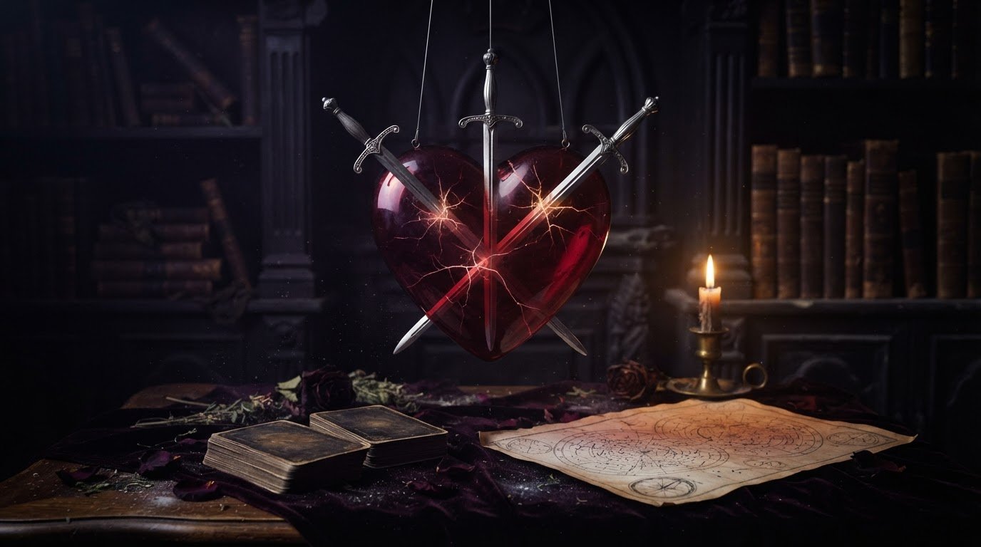 Three of Swords as Feelings: What This Tarot Card Reveals