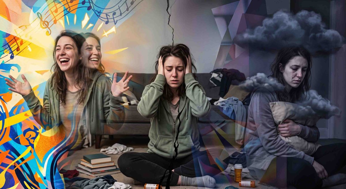 Schizoaffective disorder = Mania or Depression and psychosis