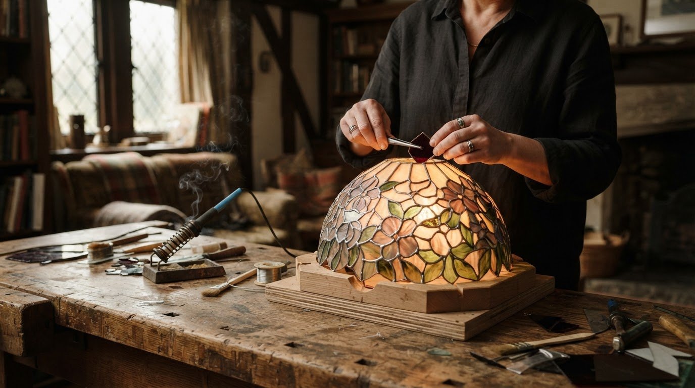 Tiffany Light Shade Craftsmanship for Collectors and Glasswork Enthusiasts