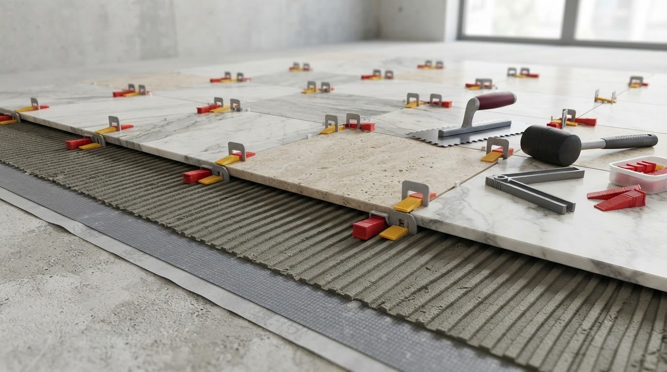 Tile Leveling System for Natural Stone: How to Choose the Right Setup