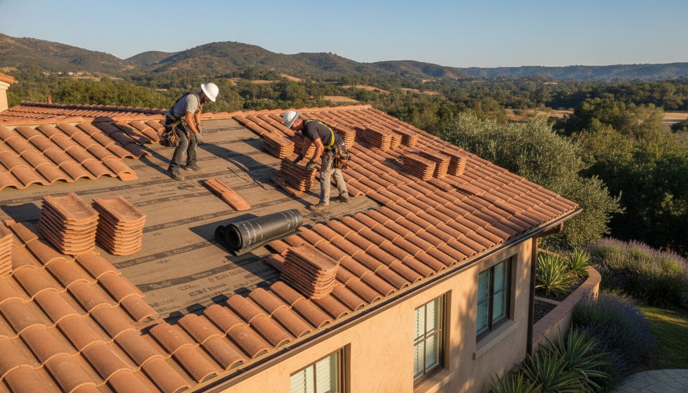 Tile Roof Lift and Relay: Southern California Guide