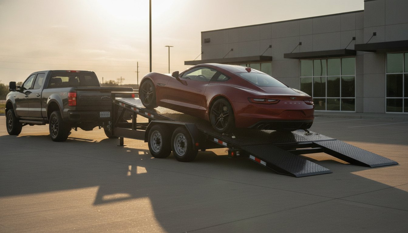 Tilt Deck Trailer Rental in Omaha: The Rugged Solution for Low-Clearance Hauling