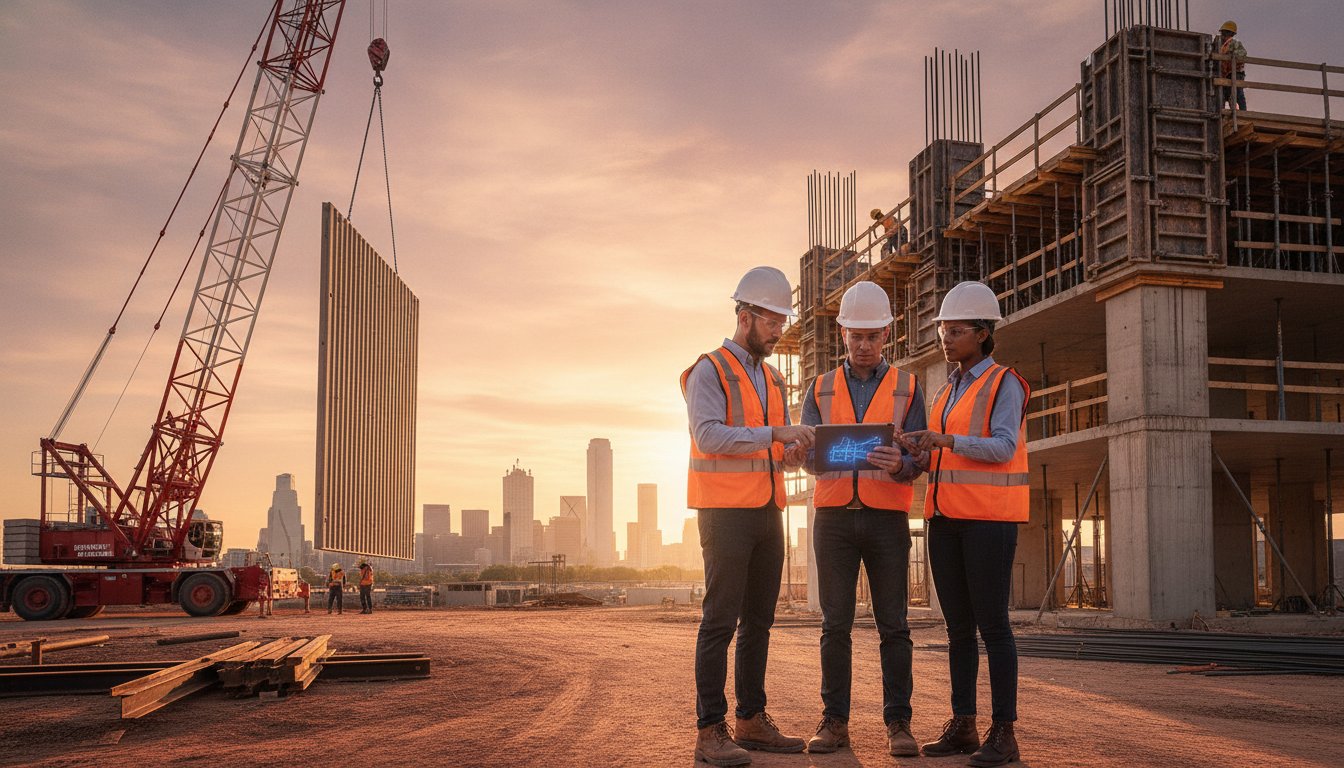 Tilt-Up vs. Cast-in-Place Construction: A Comparison for Texas Developers