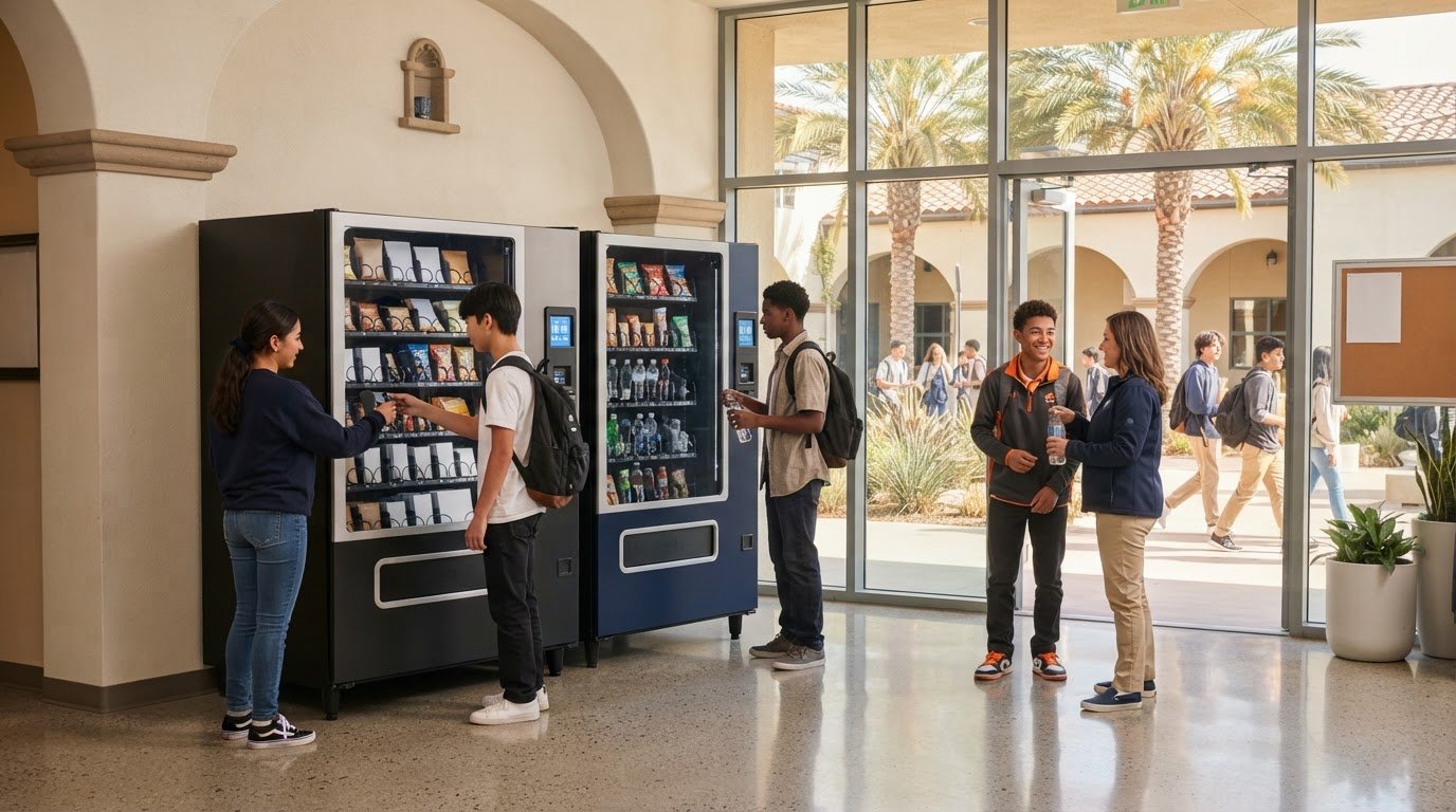 Top School Vending Machine Companies in Santa Ana