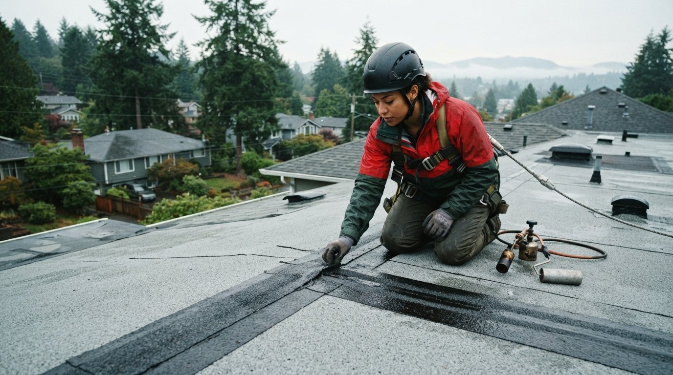 Torch Down Roof Repair in Tacoma: 2026 Step-by-Step Guide