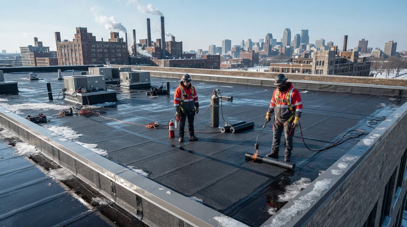 Torch Down Roofing in Michigan: The Complete Property Owner's Guide (2026)
