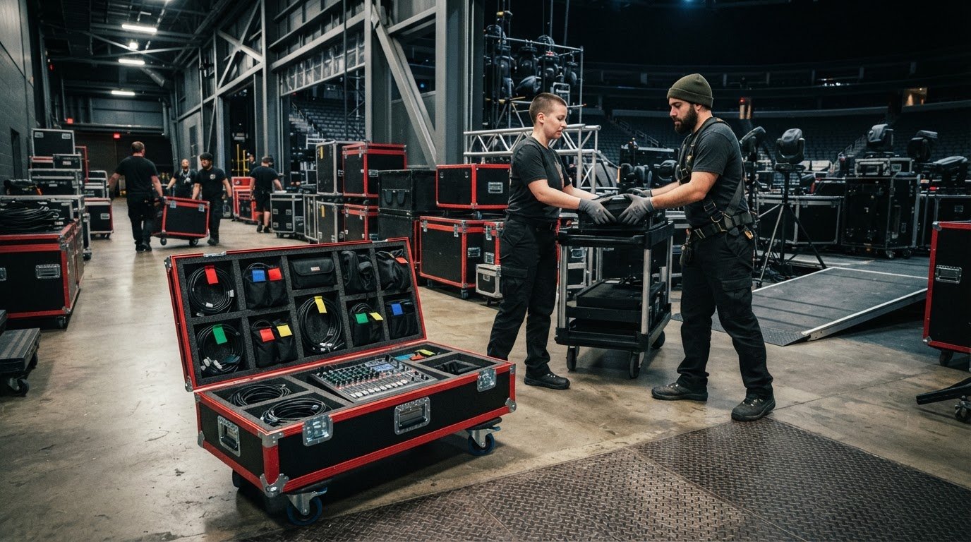 Touring Equipment Road Case Checklist: Plan Every Load-In and Load-Out